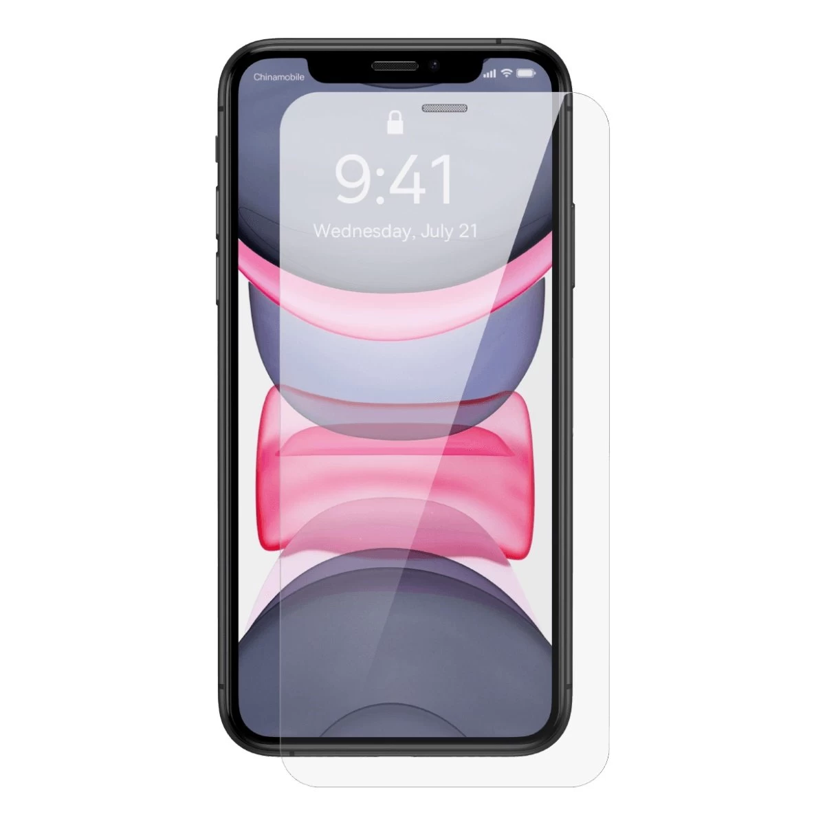Grūdinto Stiklo Rinkinys iphone 11 / Xr Su 0,4 Mm Garsiakalbio Dangteliu