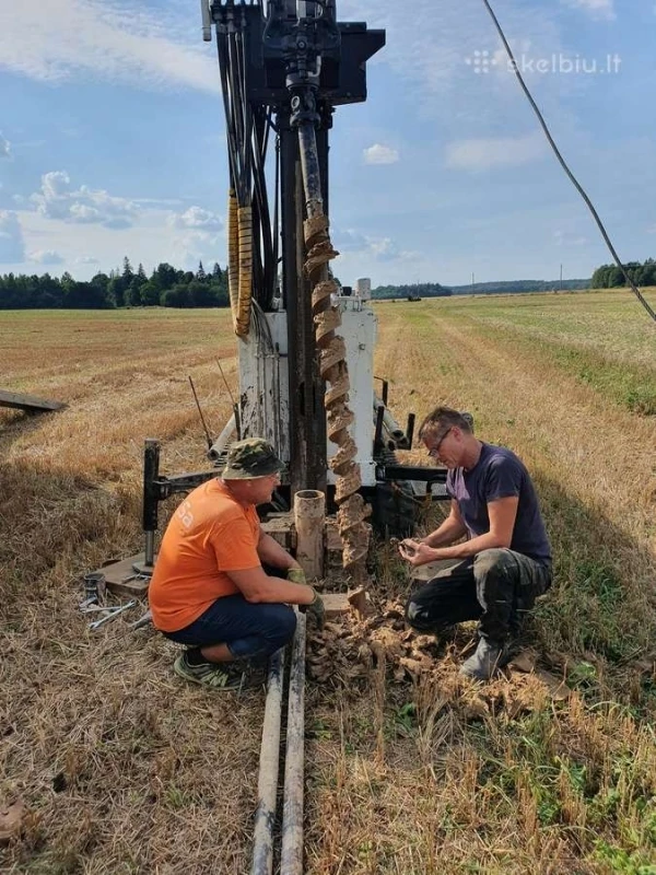 Geologiniai grunto tyrimai Geologiniai grunto tyrimai