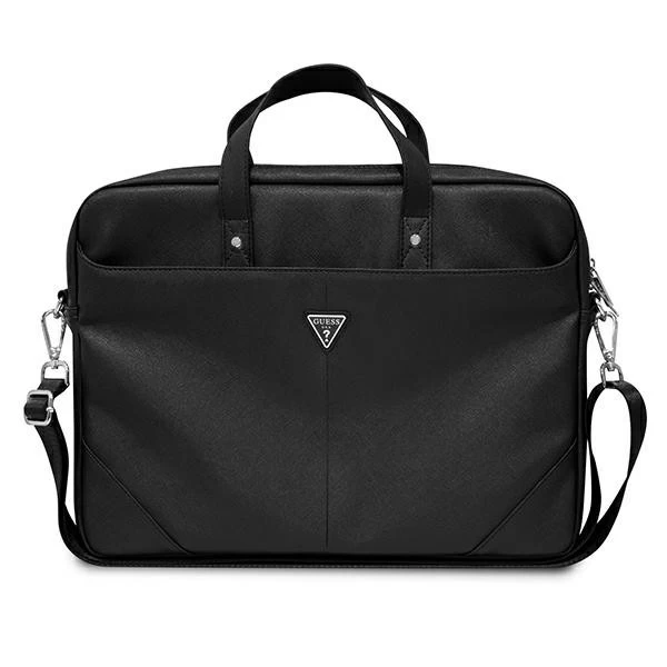 Guess Saffiano Nešiojamojo Kompiuterio Krepšys Gue002437 (max.16"/black) Guess Saffiano Nešiojamojo Kompiuterio Krepšys Gue002437 (max.16"/black)