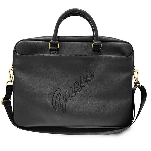 Guess Saffino Nešiojamojo Kompiuterio Krepšys Gue001235 (max.16&amp;quot;/black)