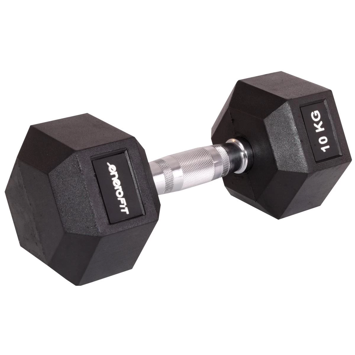 Guminiai Hanteliai Hex 10 Kg Enero Fit