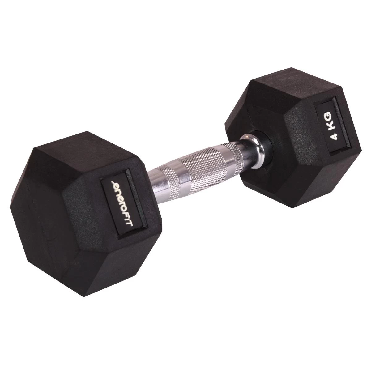 Guminis Hantelis Hex 4 Kg Enero Fit