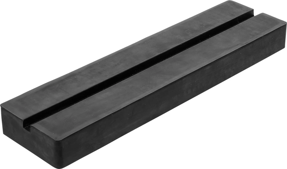 Guminis padas | su grioveliu | auto keltuvams | 373 x 100 x 35 mm (7012)