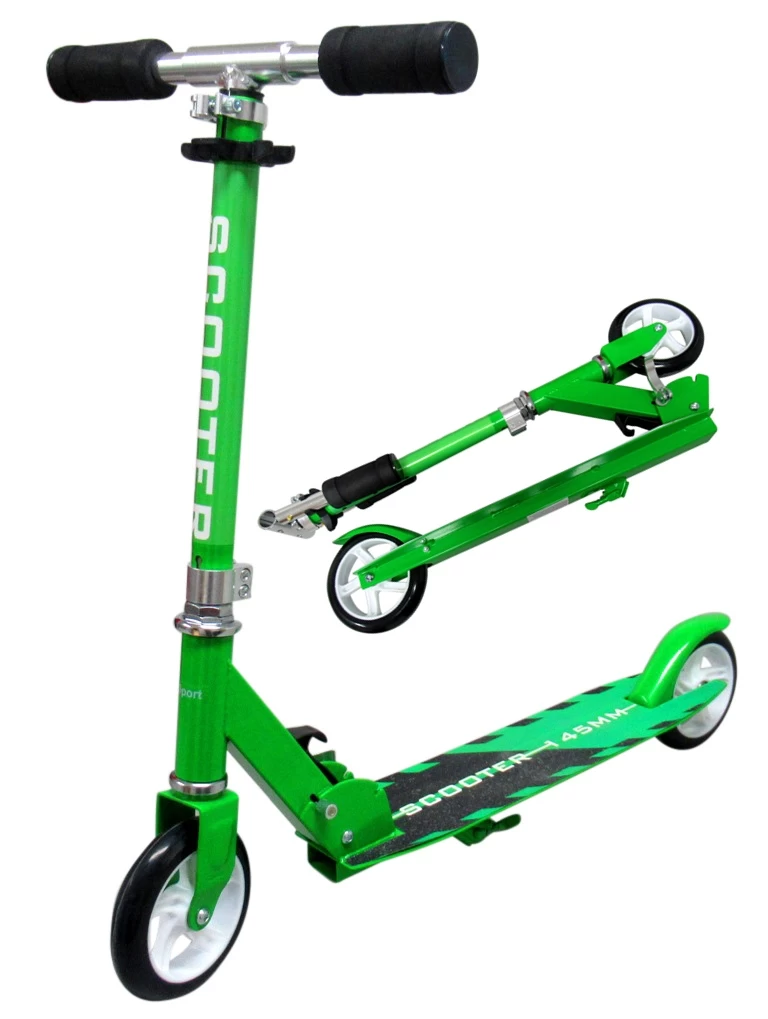 H6 Green Sulankstomas Didelis Motoroleris R-sport 145 Mm Ratais Iki 100 Kg