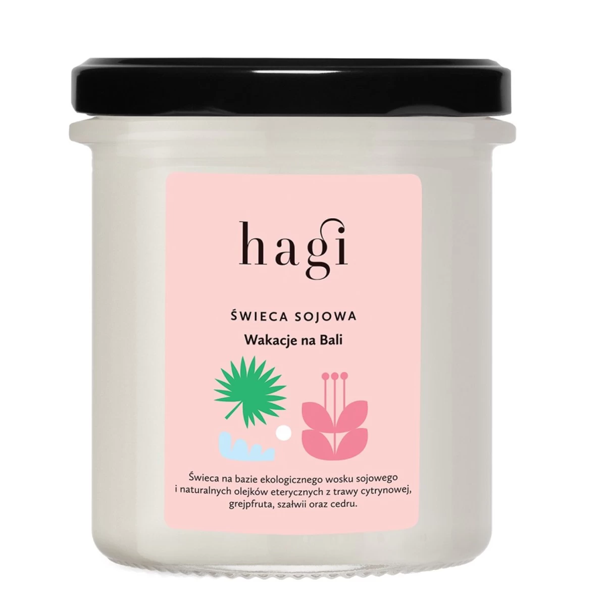 hagi Maža Sojų žvakė bali Holiday, 215 Ml