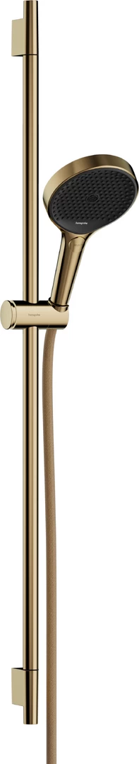 Hansgrohe Rainfinity 130 dušo komplektas, 3 srovės, 90 cm dušo stovas su reguliuojamu laikikliu, 160 cm tekstilinė dušo žarna, 28743990