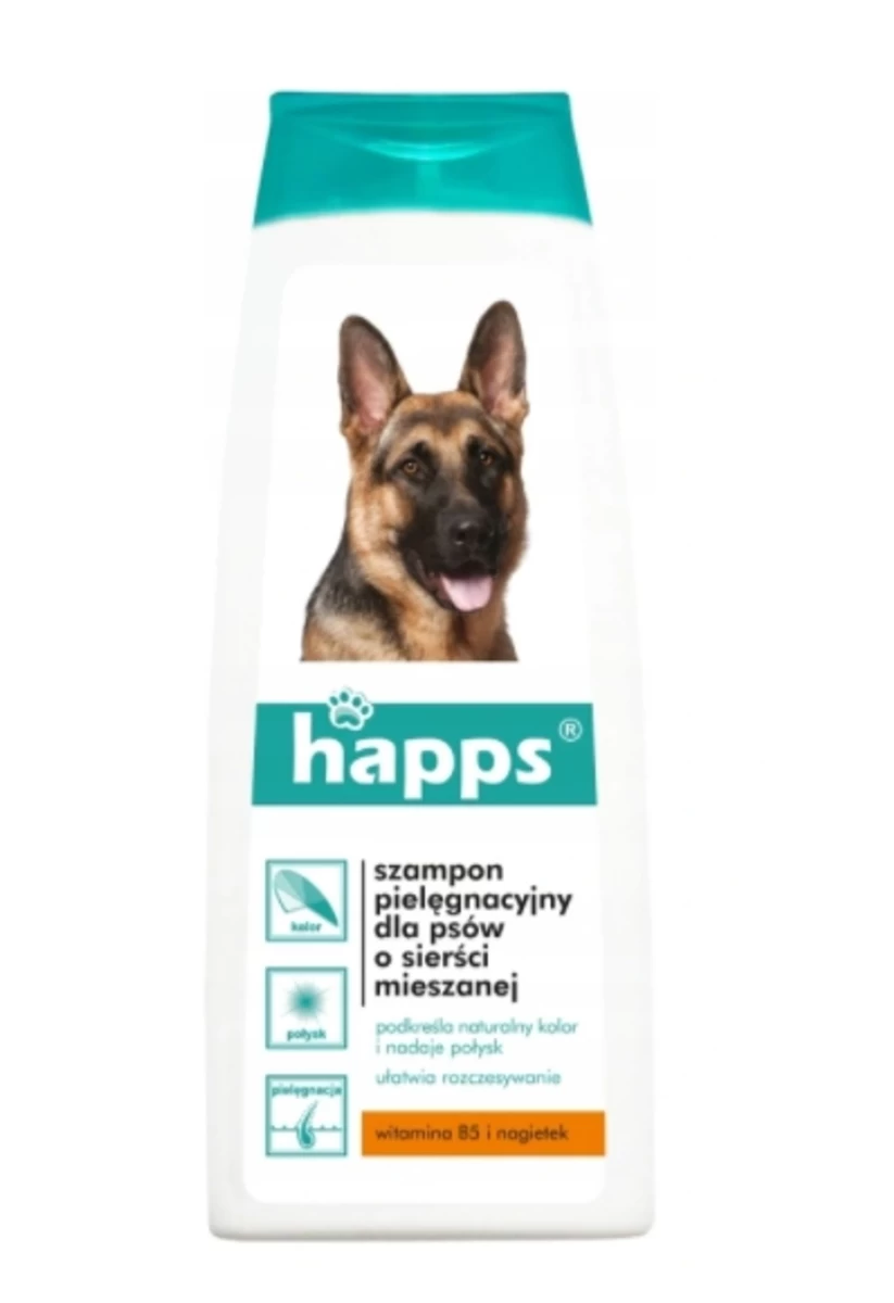 Happs, šampūnas Mišraus Kailio šunims, 200 Ml.