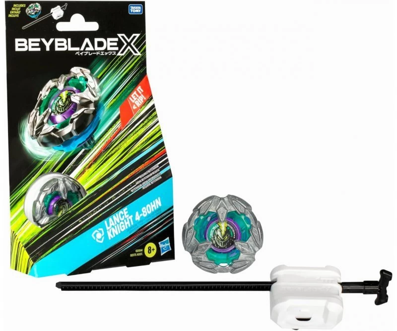Hasbro G0175 Beyblade X Lance Knight Starter Set 4-80hn