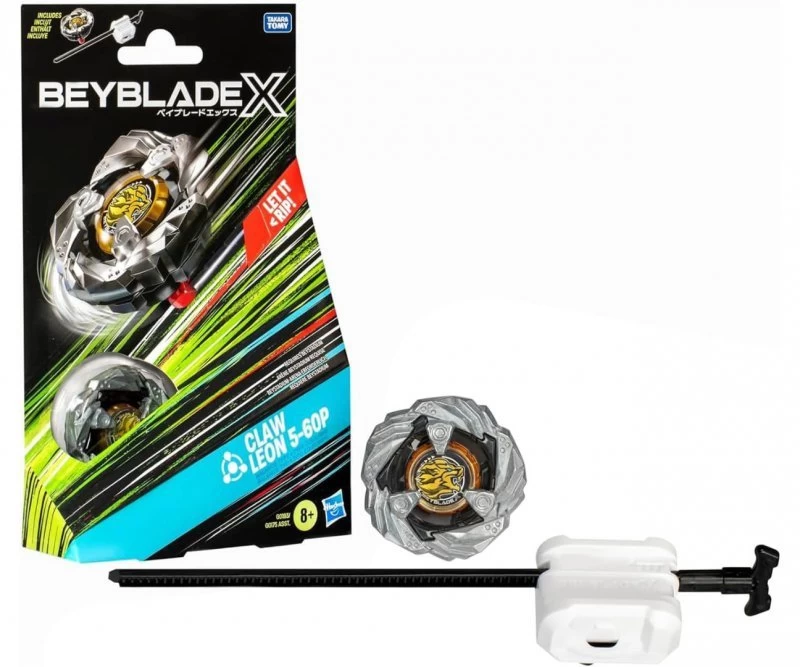 Hasbro G0193 Beyblade X Starter Set Claw Leon 5-60p