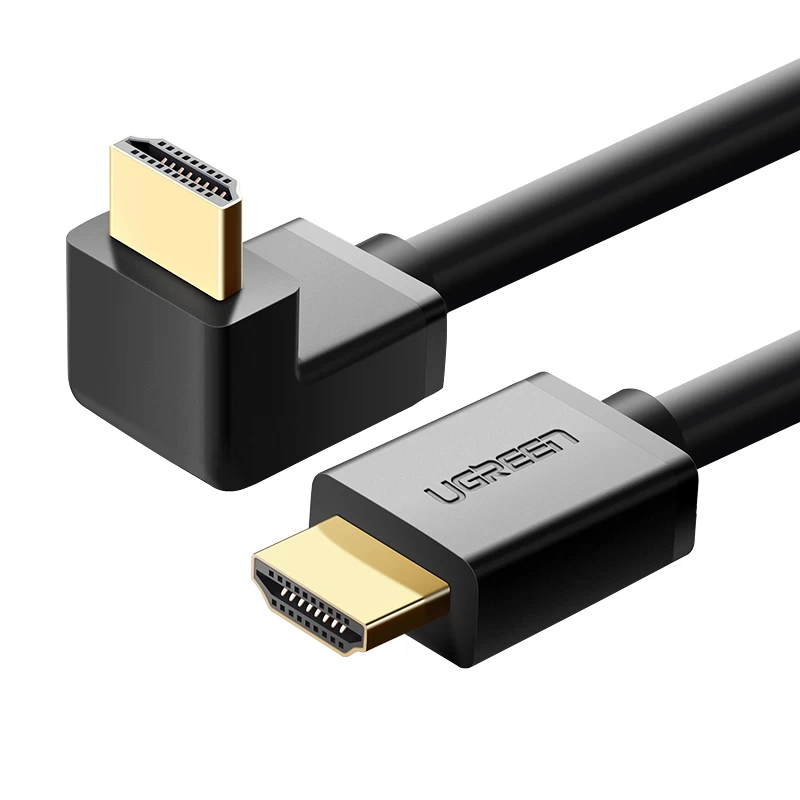 Hdmi 4k Kabelis Su Kampiniu Kištuku 2 M Juodas
