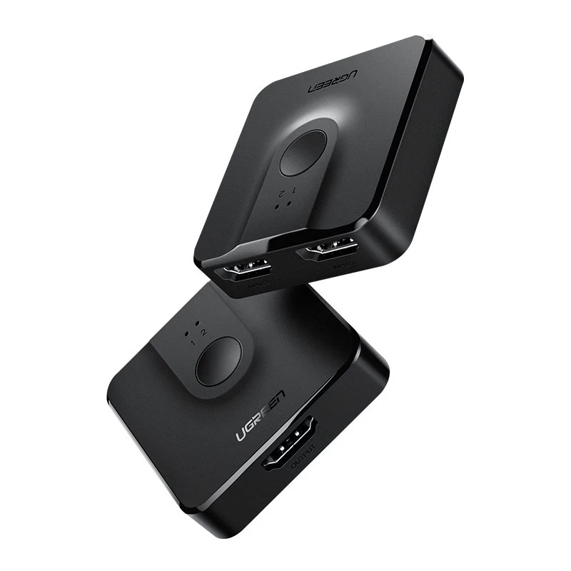 Hdmi Skirstytuvo Jungiklis - 2x Hdmi 4k 60hz Juodas