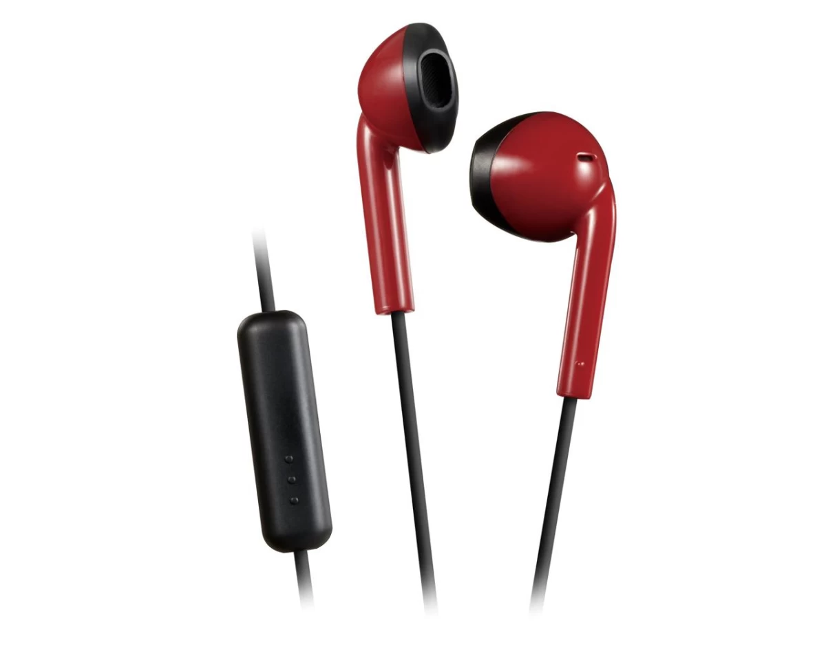 Headphones JVC HA-F19M-RB (in-ear; YES - Wired; red color