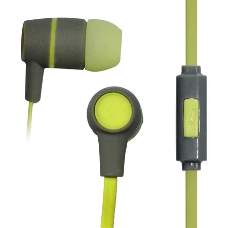 Headphones VAKOSS SK-214G (inner-ear canal; with microphone; gray color