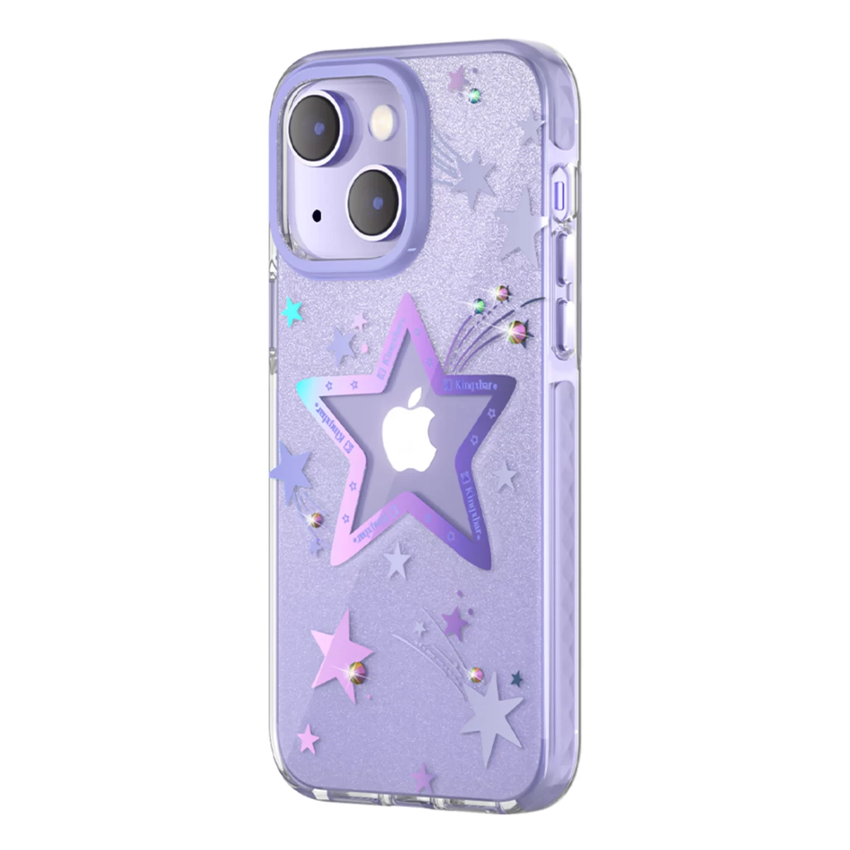 heart Star Dėklas Iphone 14 Plus heart Star Serija Purple Star