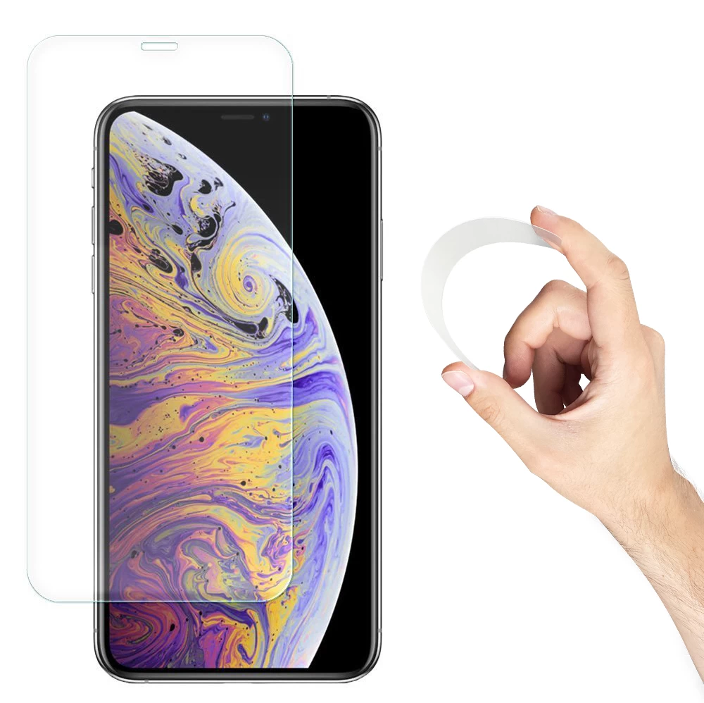 Hibridinė Lanksti Stiklo Plėvelė, Skirta iphone 13 Mini Nano Flexi
