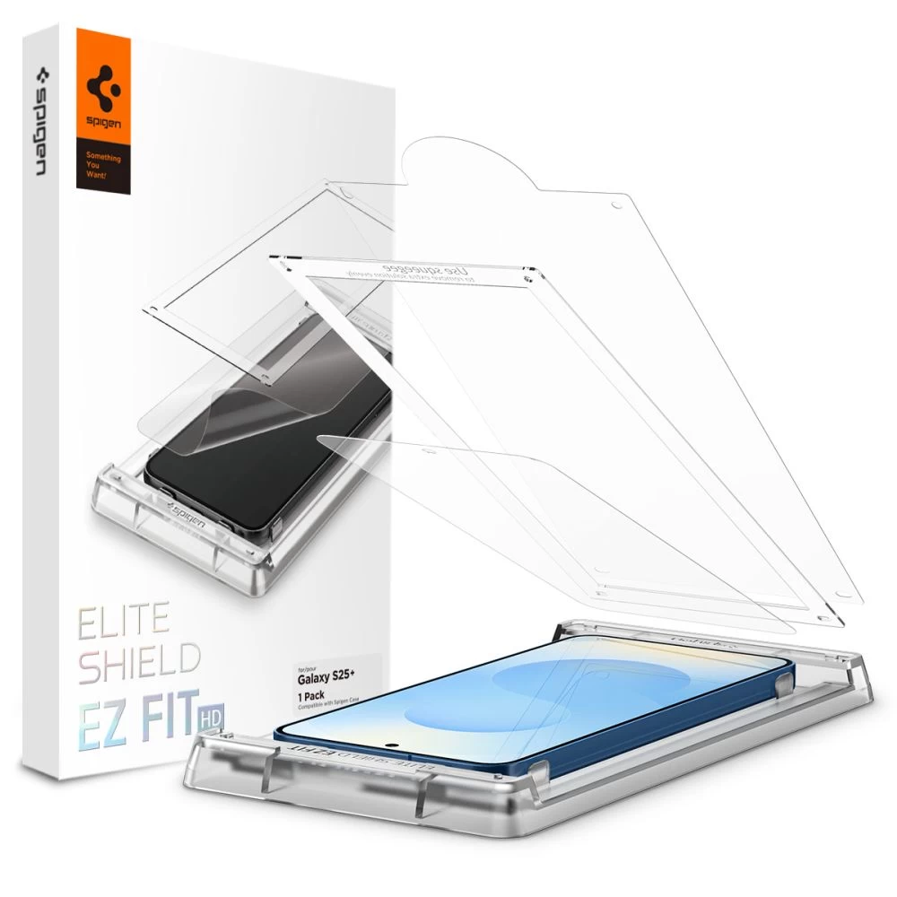 Hibridinis Stiklas, Skirtas samsung Galaxy S25+ Elite Shield Ez Fit - Skaidrus