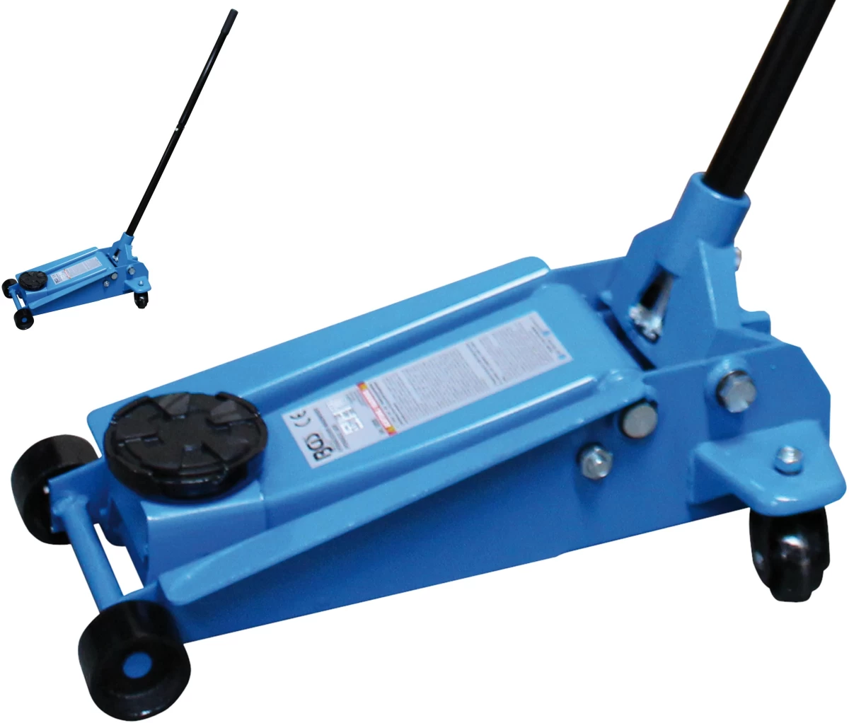 Hidraulinis domkratas su ratukais BGS Technic 9255 | 3T