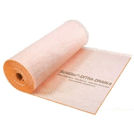 Hidroizoliacinė membrana Schlüter® DITRA-DRAIN 8 Hidroizoliacinė membrana Schlüter® DITRA-DRAIN 8