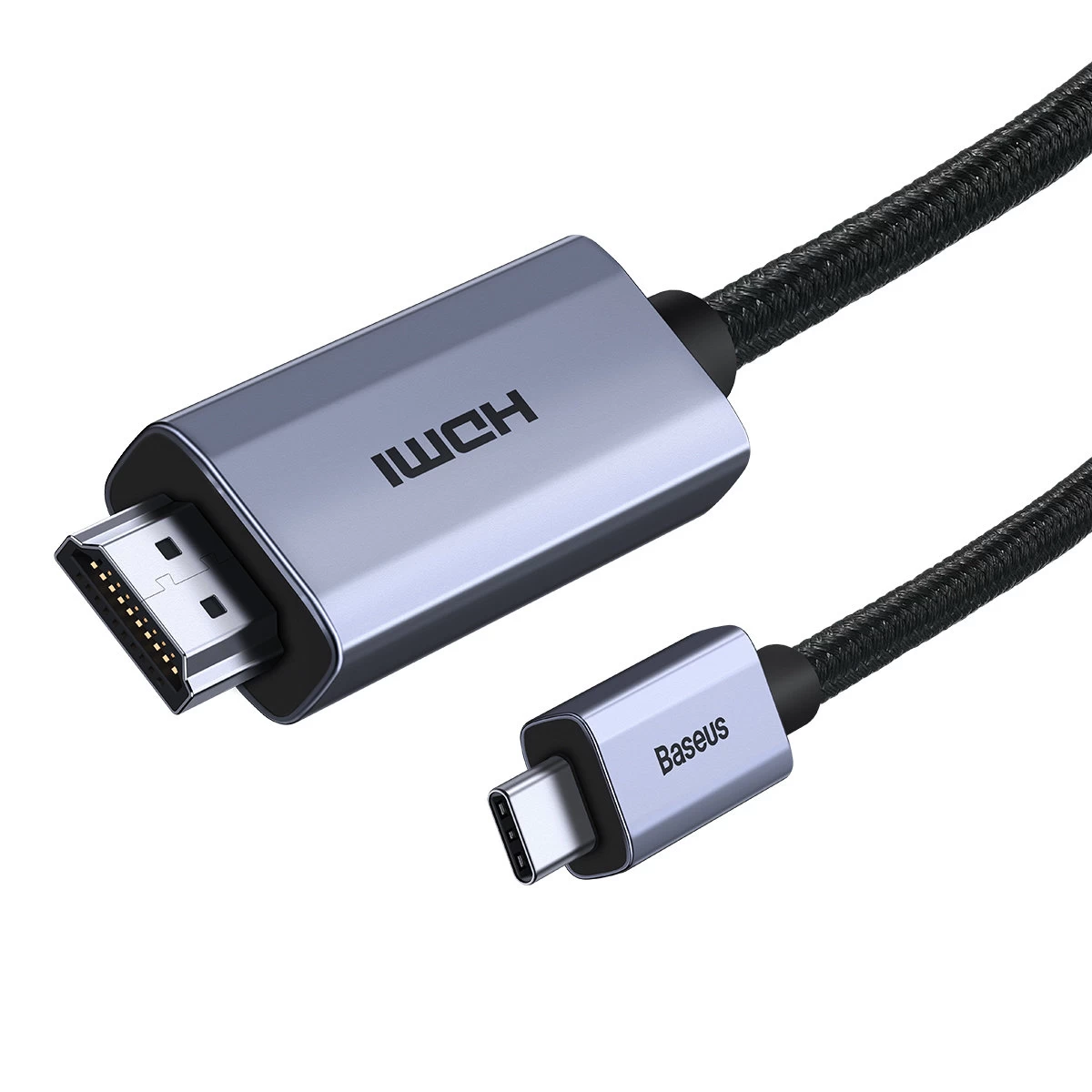 High Definition Series Usb-c - Hdmi 2.0 4k 60hz 2 M Adapterio Kabelis, Juodas