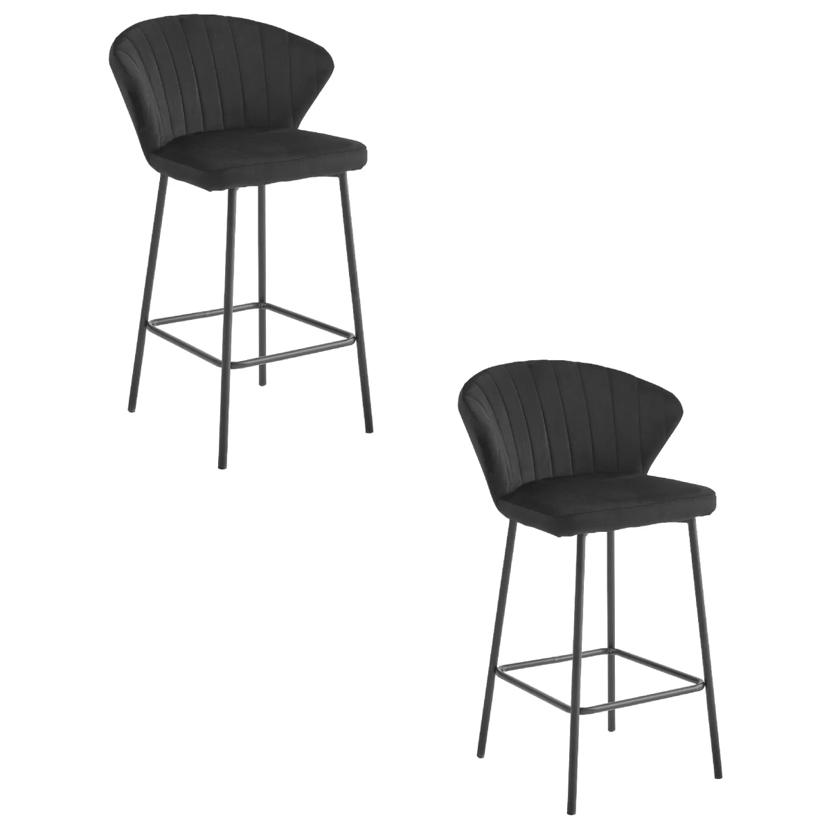 Hocker Gatta - Juodas Aksomas / Juodos Kojos X 2