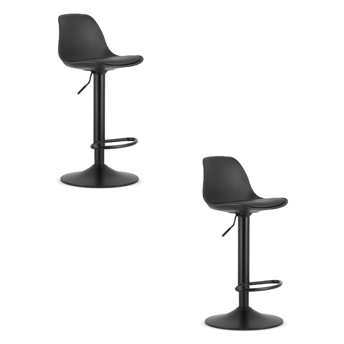 Hocker Hoga - Juoda / Pagrindas Juodas X 2