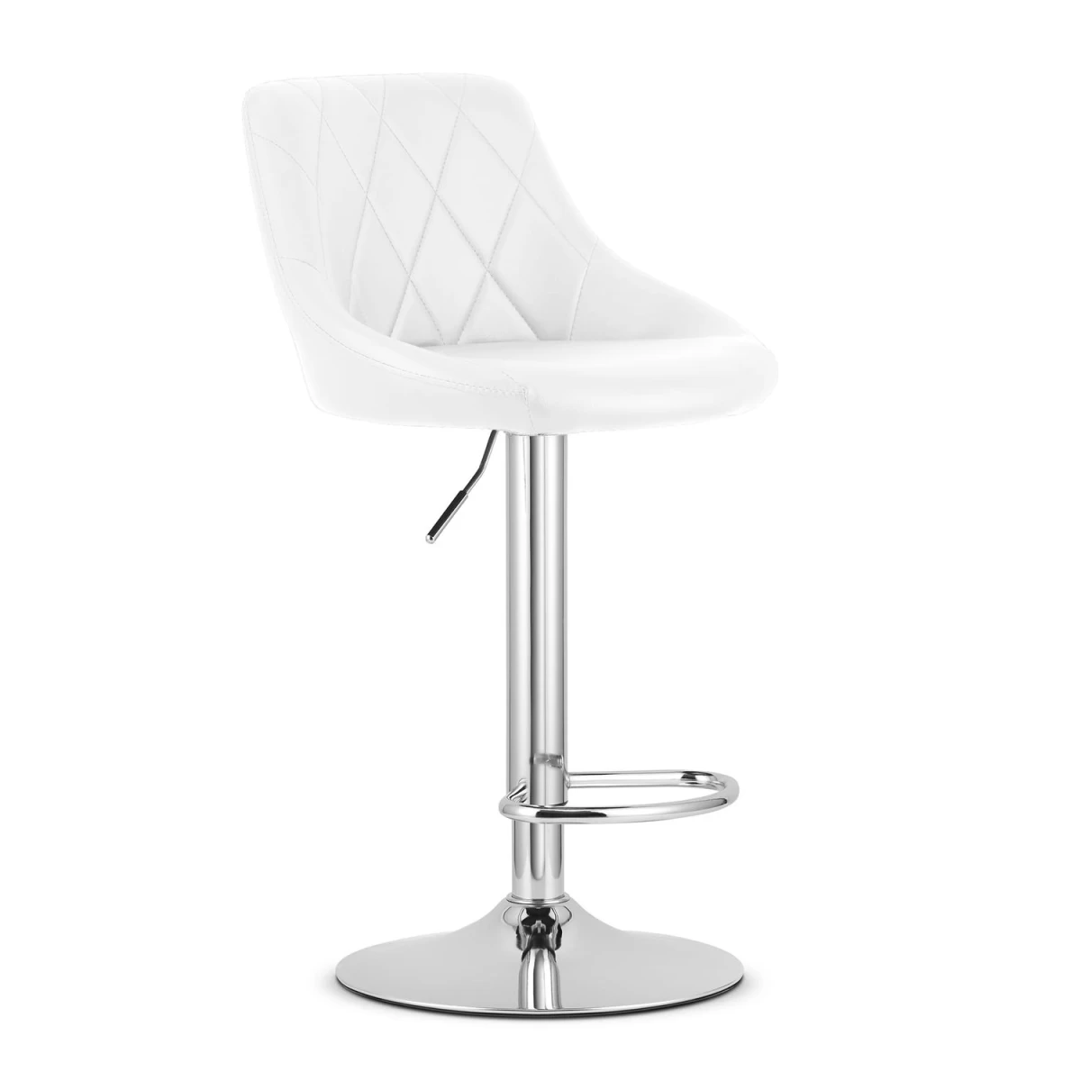 Hocker Kast - Eko Oda Balta / Chromo Pagrindas