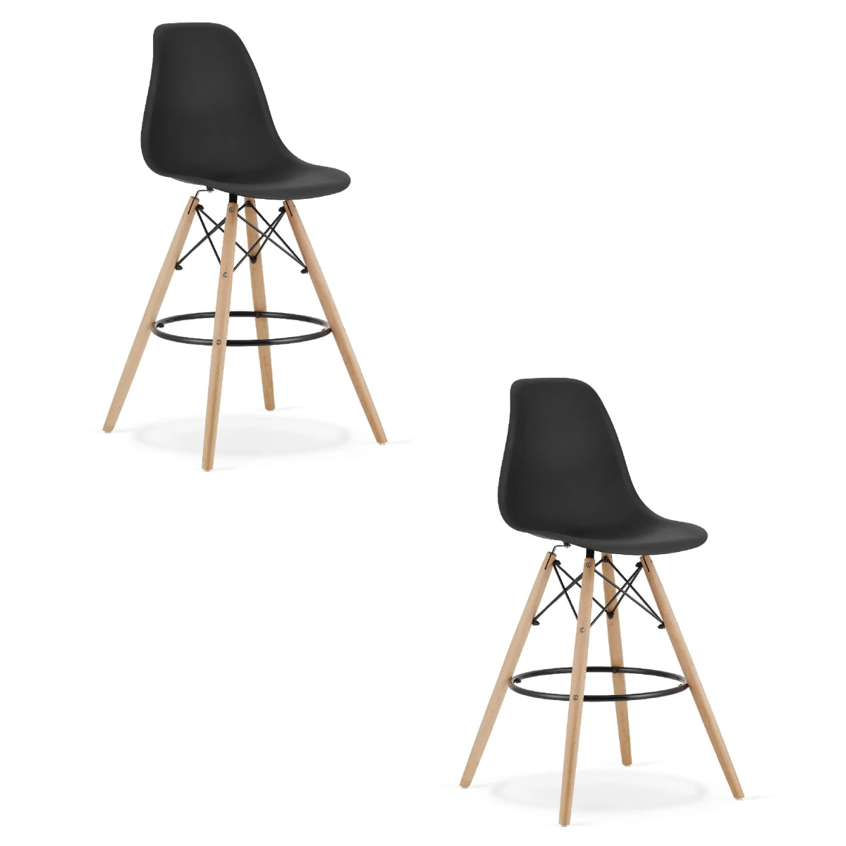 Hocker Lamal Juoda / Natūralios Kojos X 2