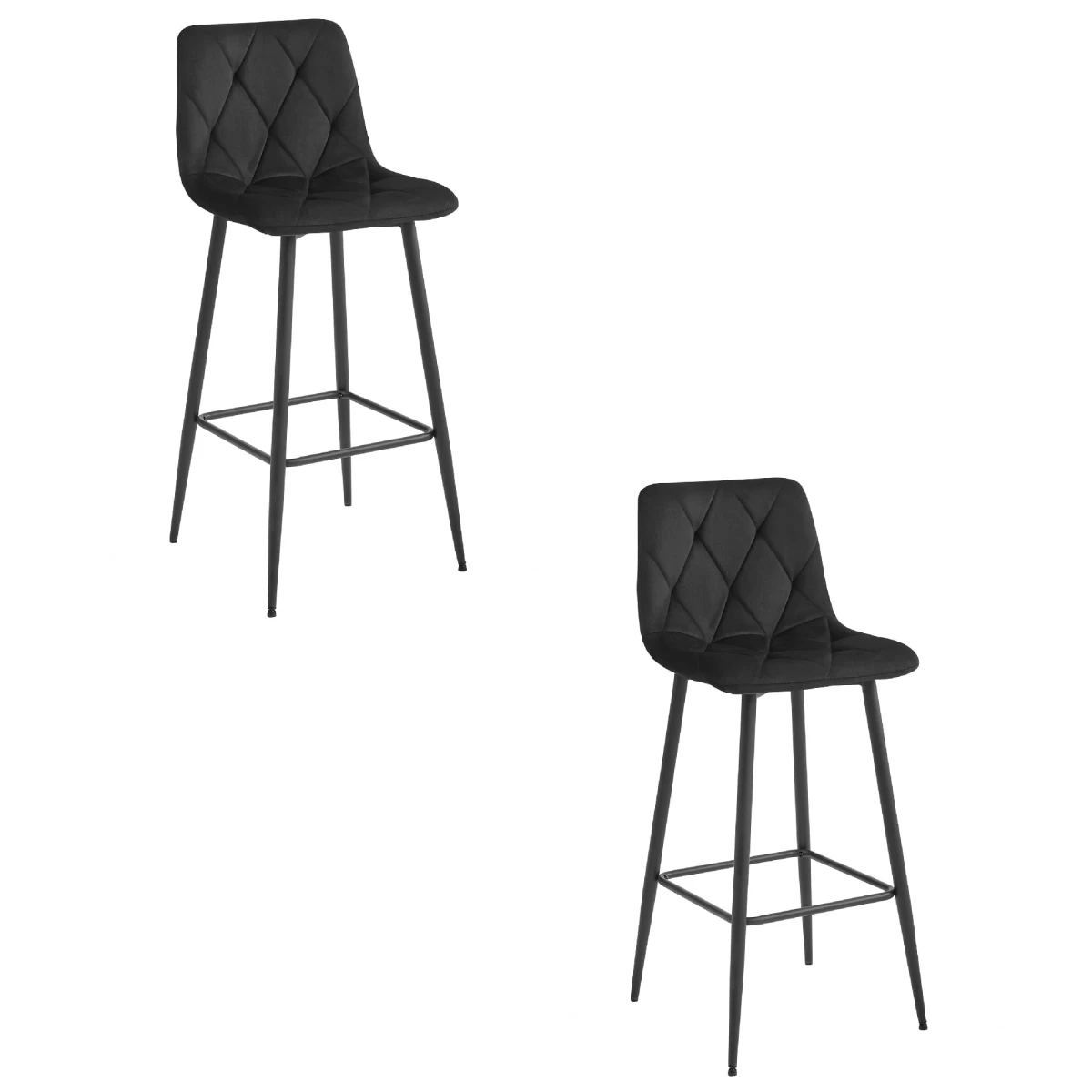 Hocker Nado - Juodas Aksomas / Juodos Kojos X 2