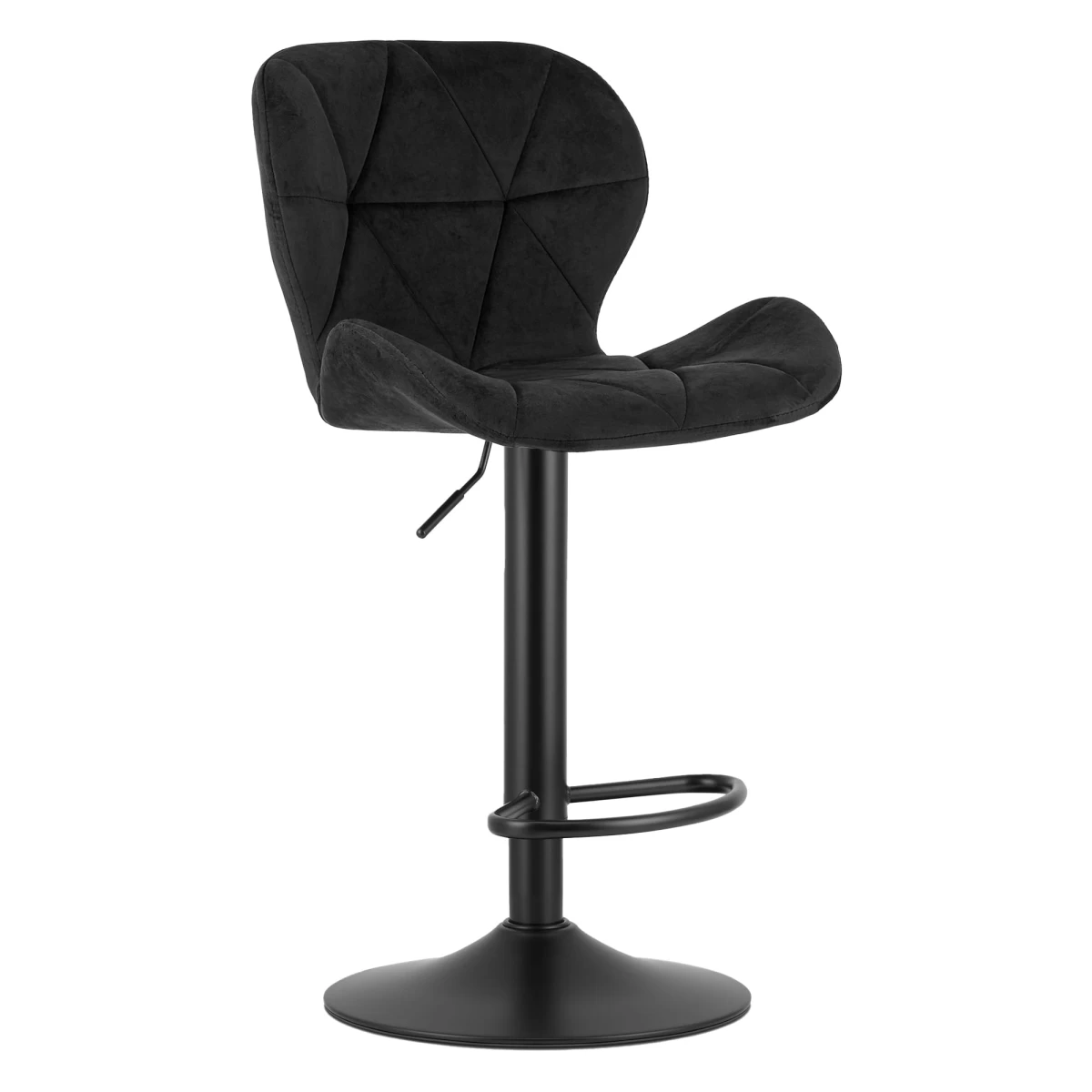 Hocker West - Juodas Aksomas / Juodas Pagrindas