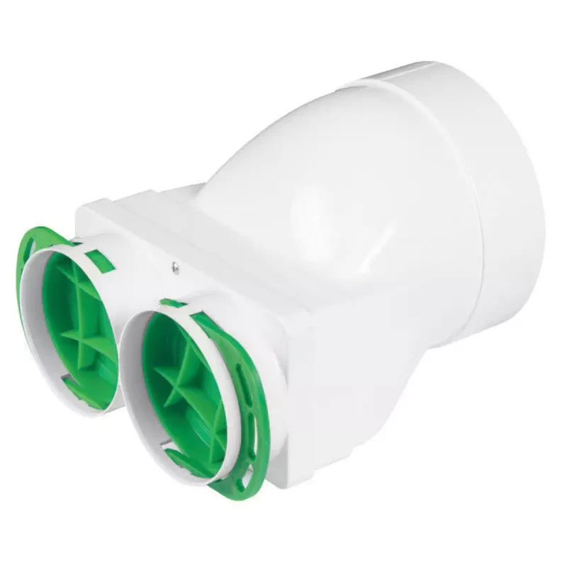 Horizontali difuzoriaus pajungimo dėžutė VPC125-2  (2 x ø 75)