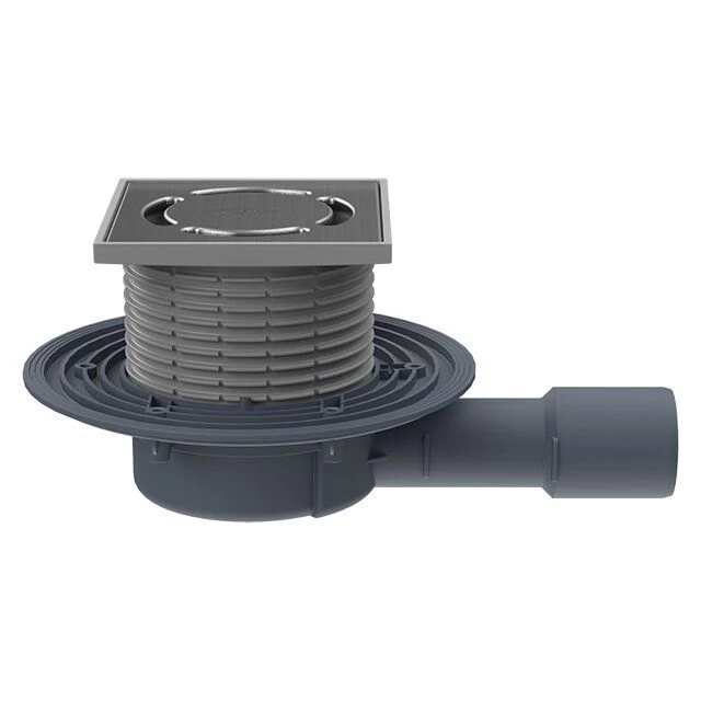 Horizontalus trapas vidaus patalpoms su sifonu Primus Blue DN40/50, HL90Prblue