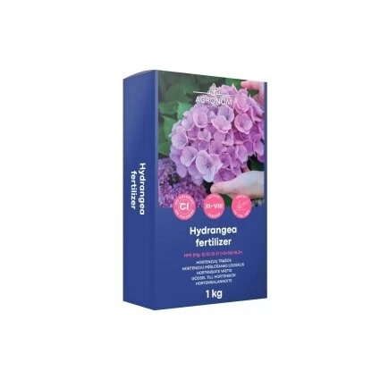 Hortenzijų trąšos AGRONOM, 1kg Hortenzijų trąšos AGRONOM, 1kg