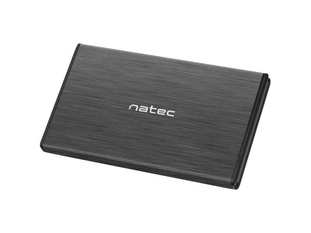Housing for hard disk NATEC Rhino NKZ-0275 (2.5 Inch; USB 2.0; Aluminum; black color)