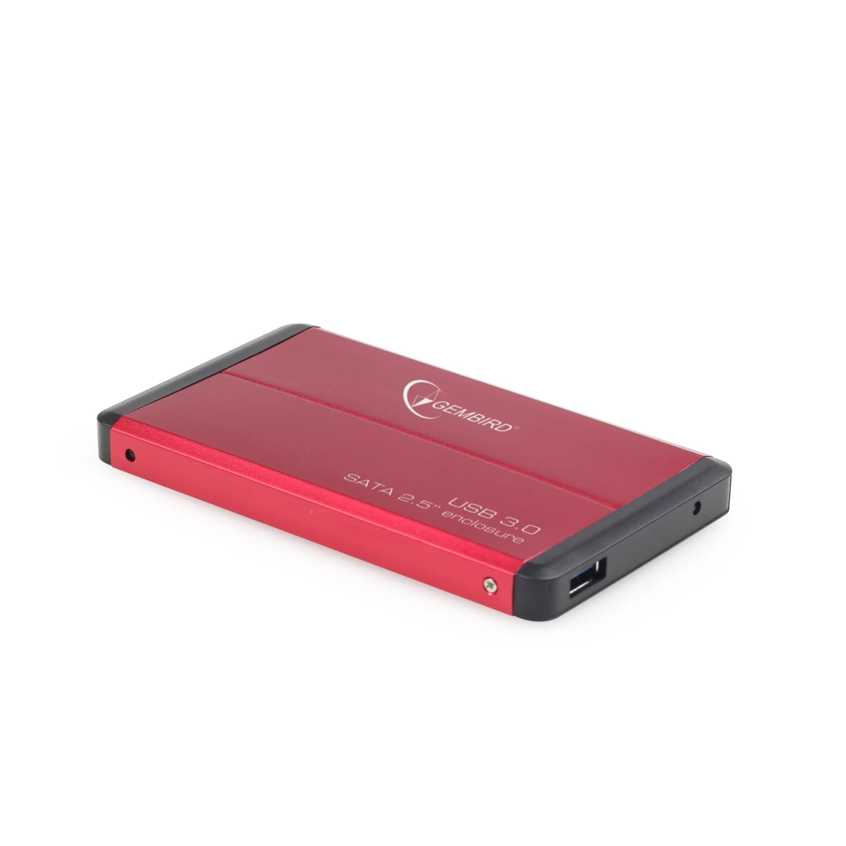 Housing GEMBIRD EE2-U3S-2-R (2.5 Inch; USB 3.0; Aluminum; red color)