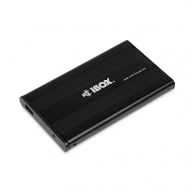 Housing IBOX HD-01 ZEW. 2,5 USB 2.0 IEU2F01 (2.5 Inch; USB 2.0; Aluminum; black color)