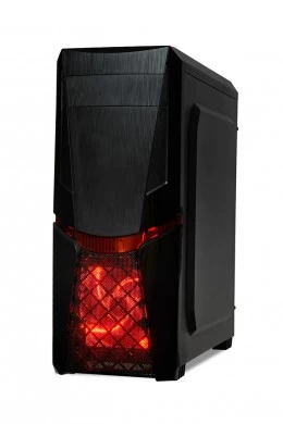 Housing IBOX ORCUS ORX14 (ATX, ITX, Micro ATX; black color)