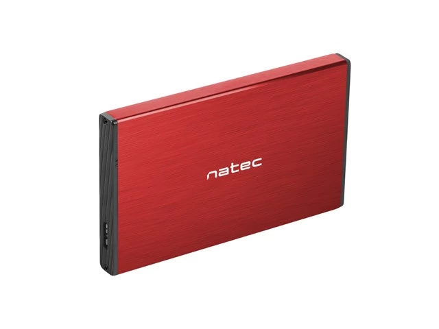 Housing NATEC Rhino Go NKZ-1279 (2.5 Inch; USB 3.0; Aluminum; red color)