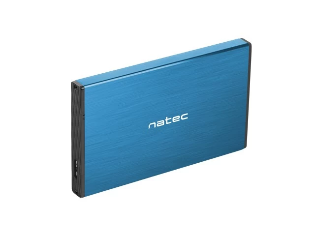 Housing NATEC Rhino Go NKZ-1280 (2.5 Inch; USB 3.0; Aluminum; blue color)