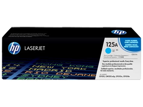 Hp 125a Mėlynos Spalvos Cb541a Tonerio Kasetė