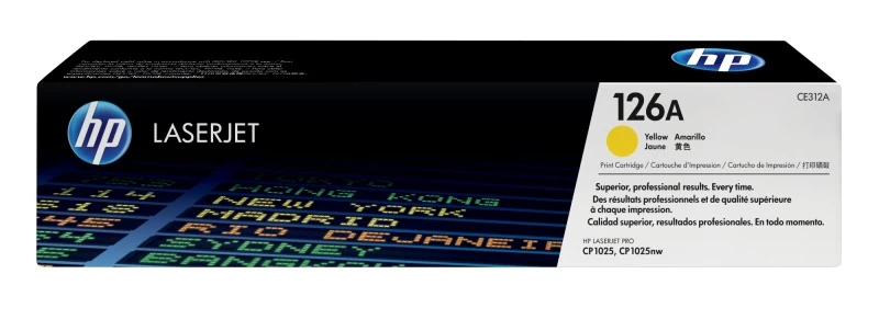 HP 126A (CE312A) Lazerinė kasetė, Geltona