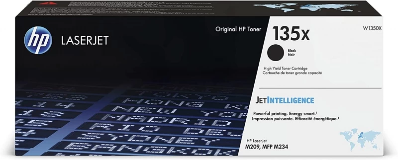 HP 135X (W1350X) Lazerinė kasetė, Juoda