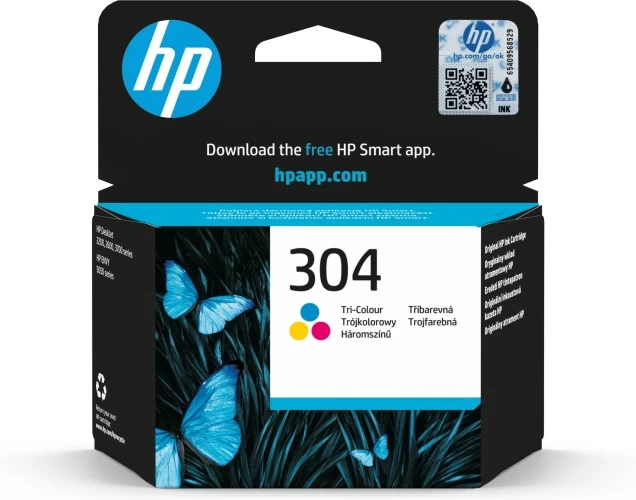 HP 304 Tri-color (N9K05AE) Rašalinė kasetė, CMY