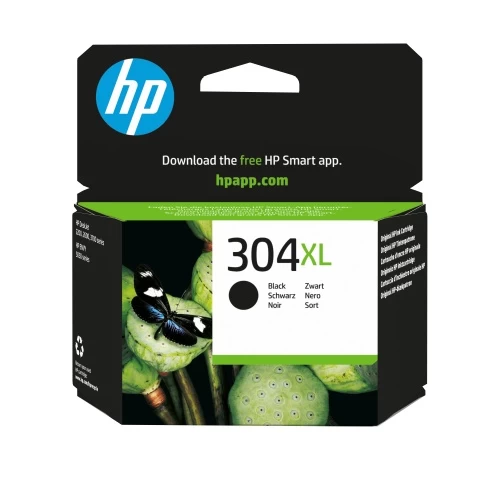 HP 304XL (N9K08AE) Rašalinė kasetė, Juoda