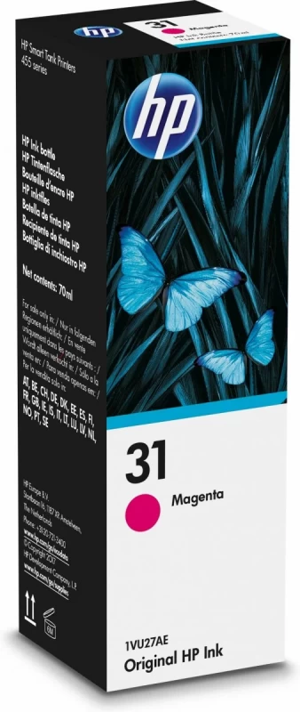 Hp 31 Purpurinės Spalvos Rašalas (1vu27ae)