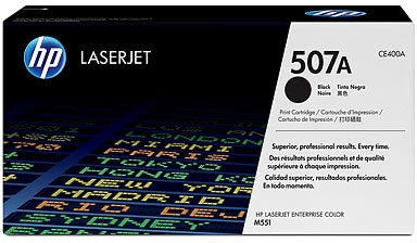 Hp 507a Juodos Spalvos Tonerio Kasetė Ce400a