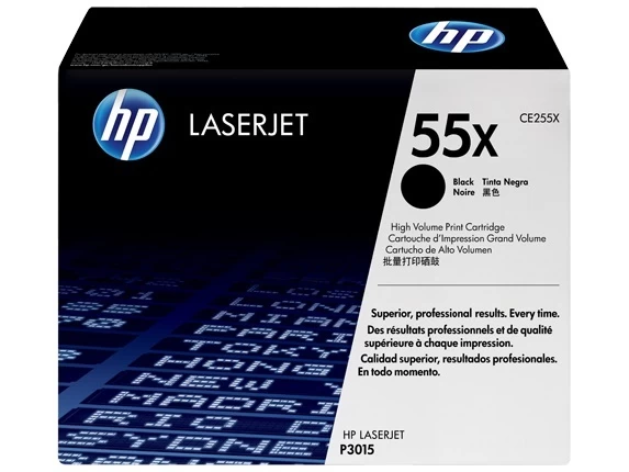 Hp 55x Juodos Spalvos Tonerio Kasetė Ce255x Ce255x