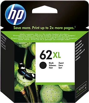 Hp 62 Xl Juodos Spalvos Rašalas (c2p05ae)