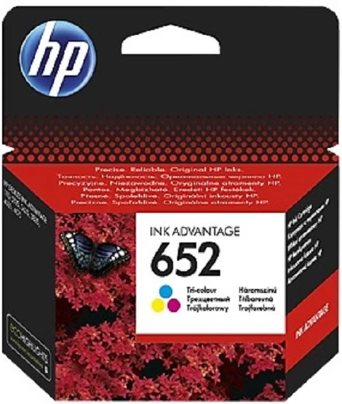 Hp 652 Trispalvė Kasetė F6v24ae