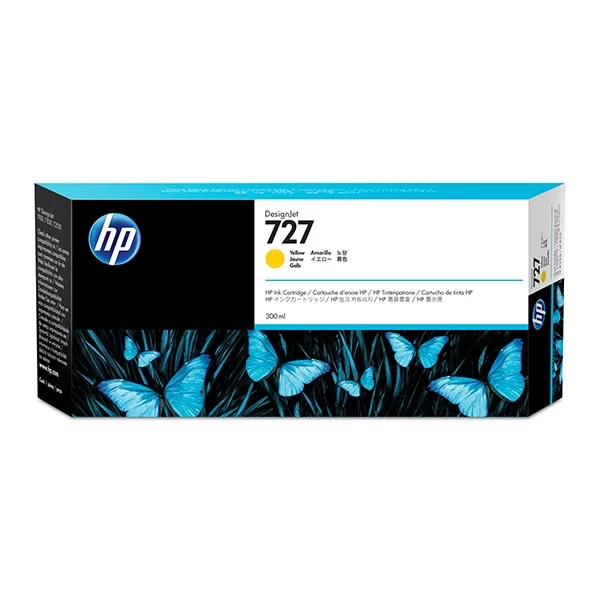 Hp 727 Geltonasis Rašalas (f9j78a)