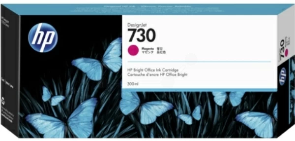 Hp 730 Purpurinės Spalvos Rašalas (p2v69a)